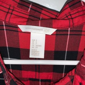 Tie waist maternity tunic